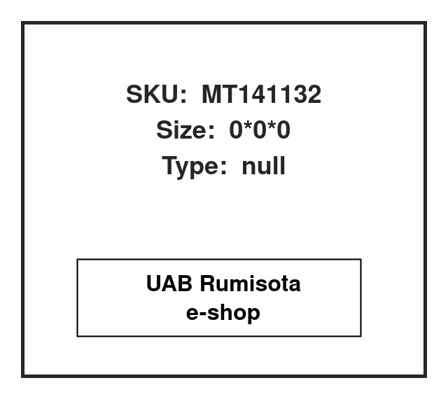 MT141132,MT141132,MT141132,F4091, 609347