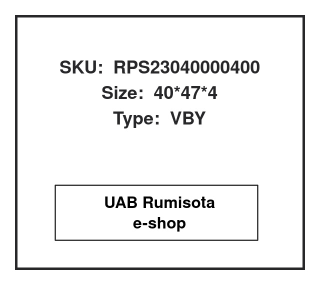 RPS23040000400,RPS23040000400,RPS23040000400, 609435